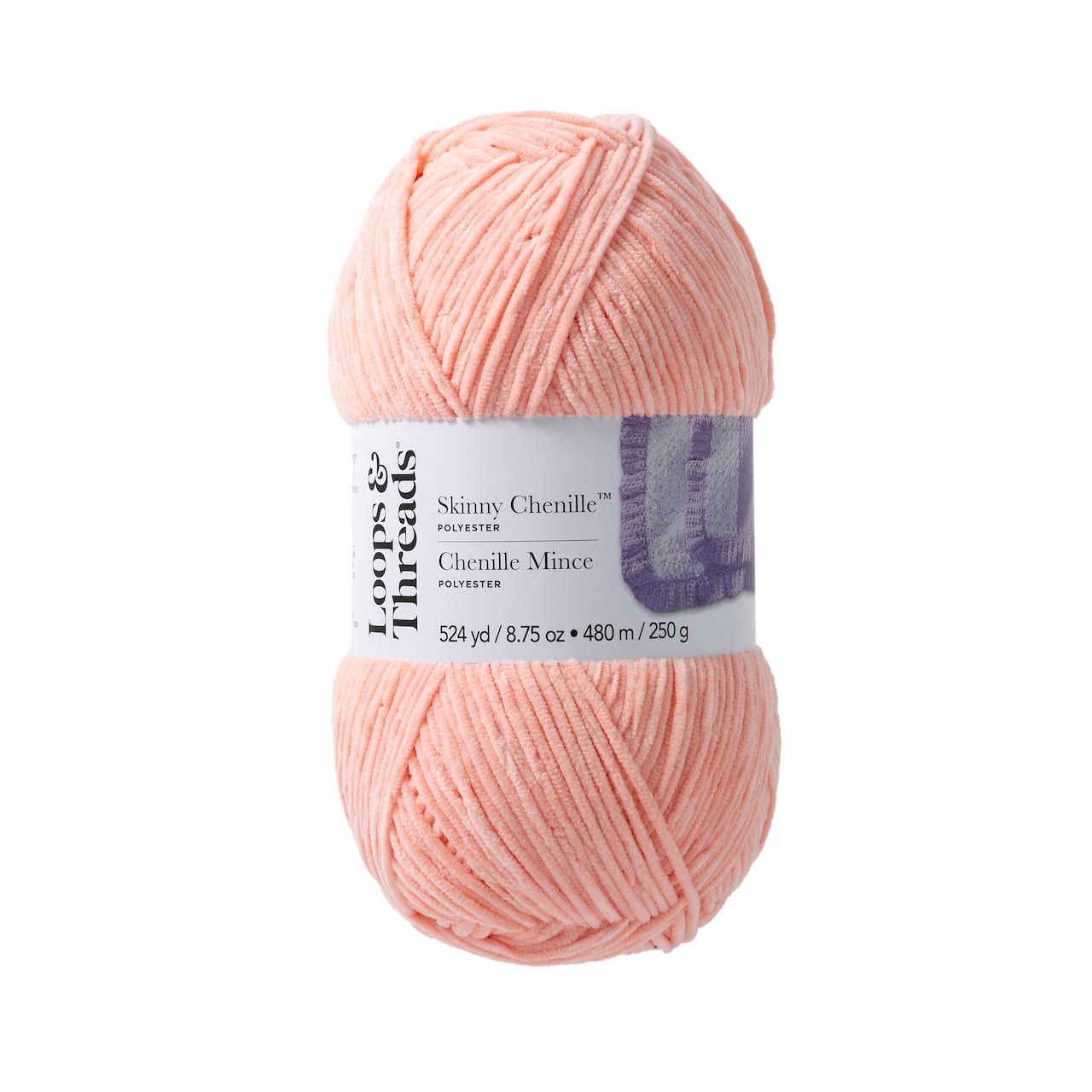Skinny Chenille™ Yarn by Loops & Threads®